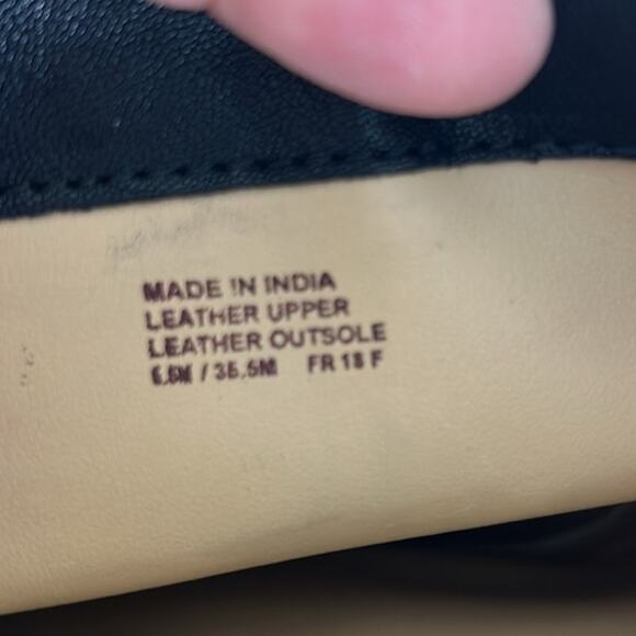 Michael Michael Kors Women’s 5.5 Jonas Black Leather Biker Moto Ankle Boots NEW - Picture 5 of 10